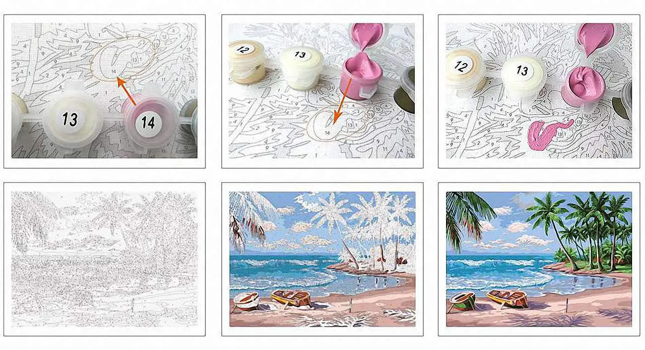 بوم رنگ آمیزی شماره دار