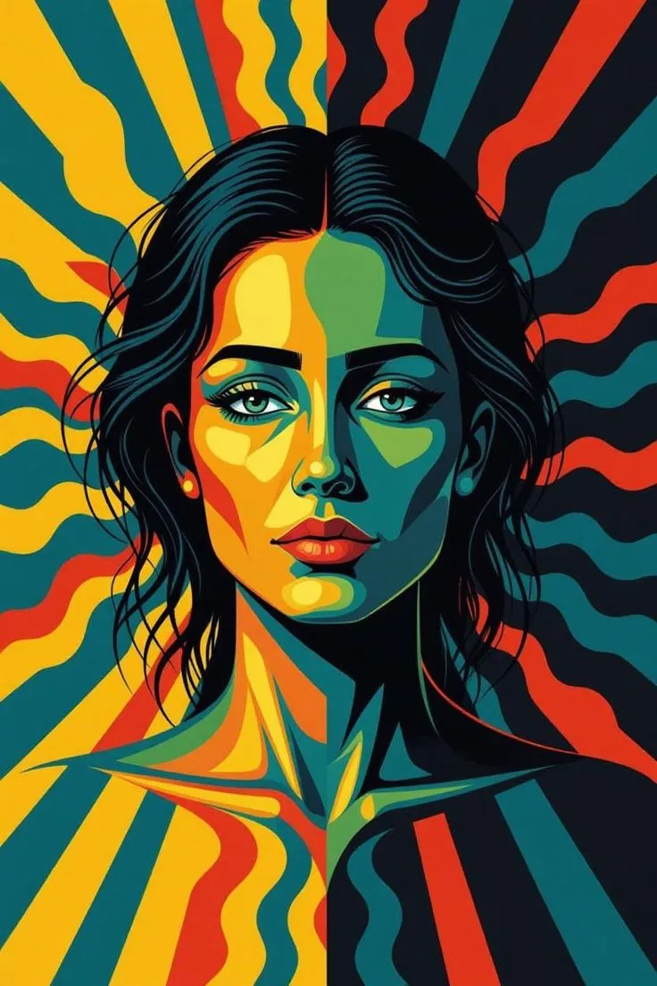 کیت نقاشی طلوع و غروب چهره