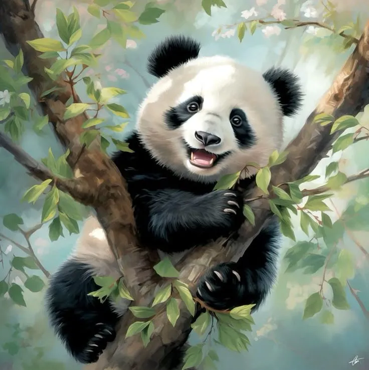 کیت نقاشی پاندای بازیگوش