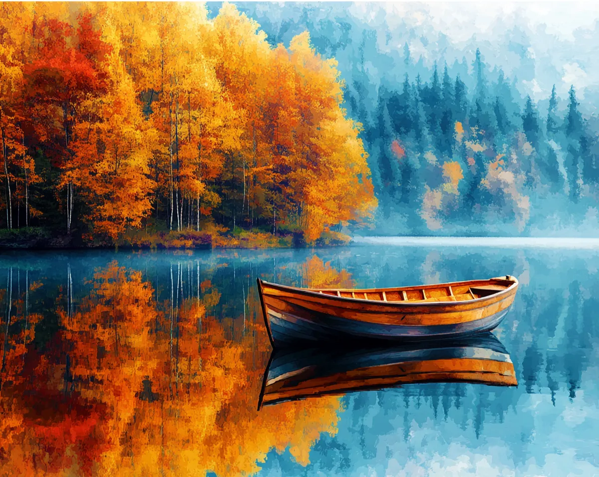 کیت نقاشی غوطه ور در آینه