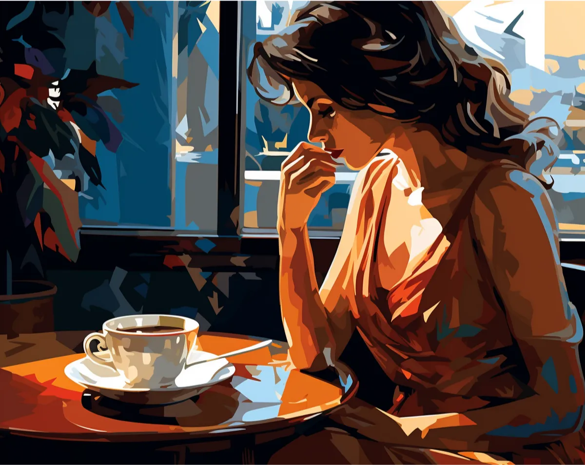 کیت نقاشی کافه اندیشه