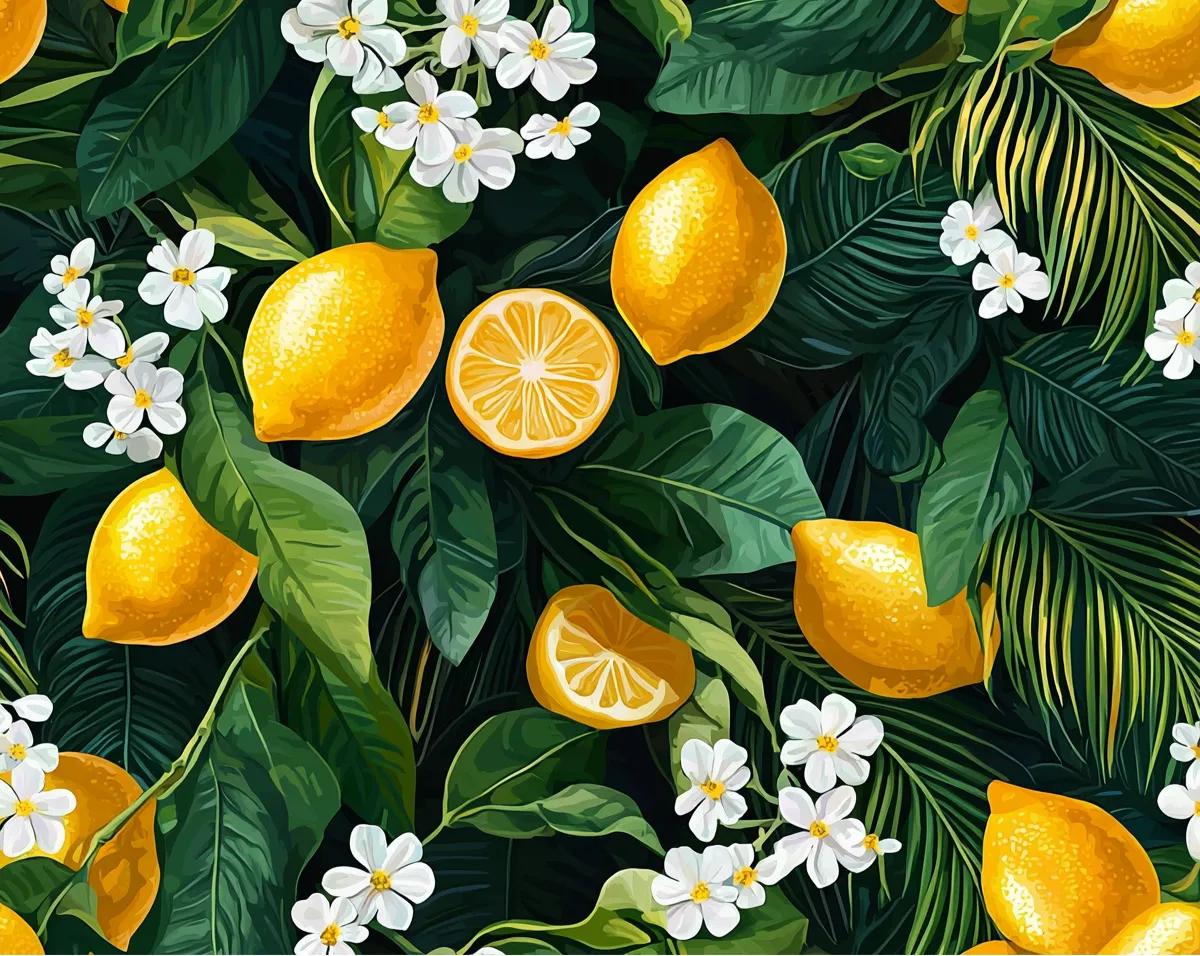 کیت نقاشی عطر لیمو