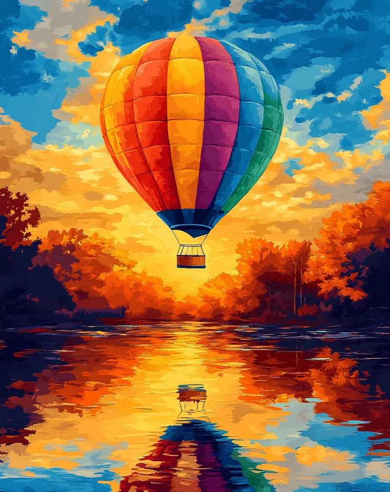 کیت نقاشی تنها در آسمان