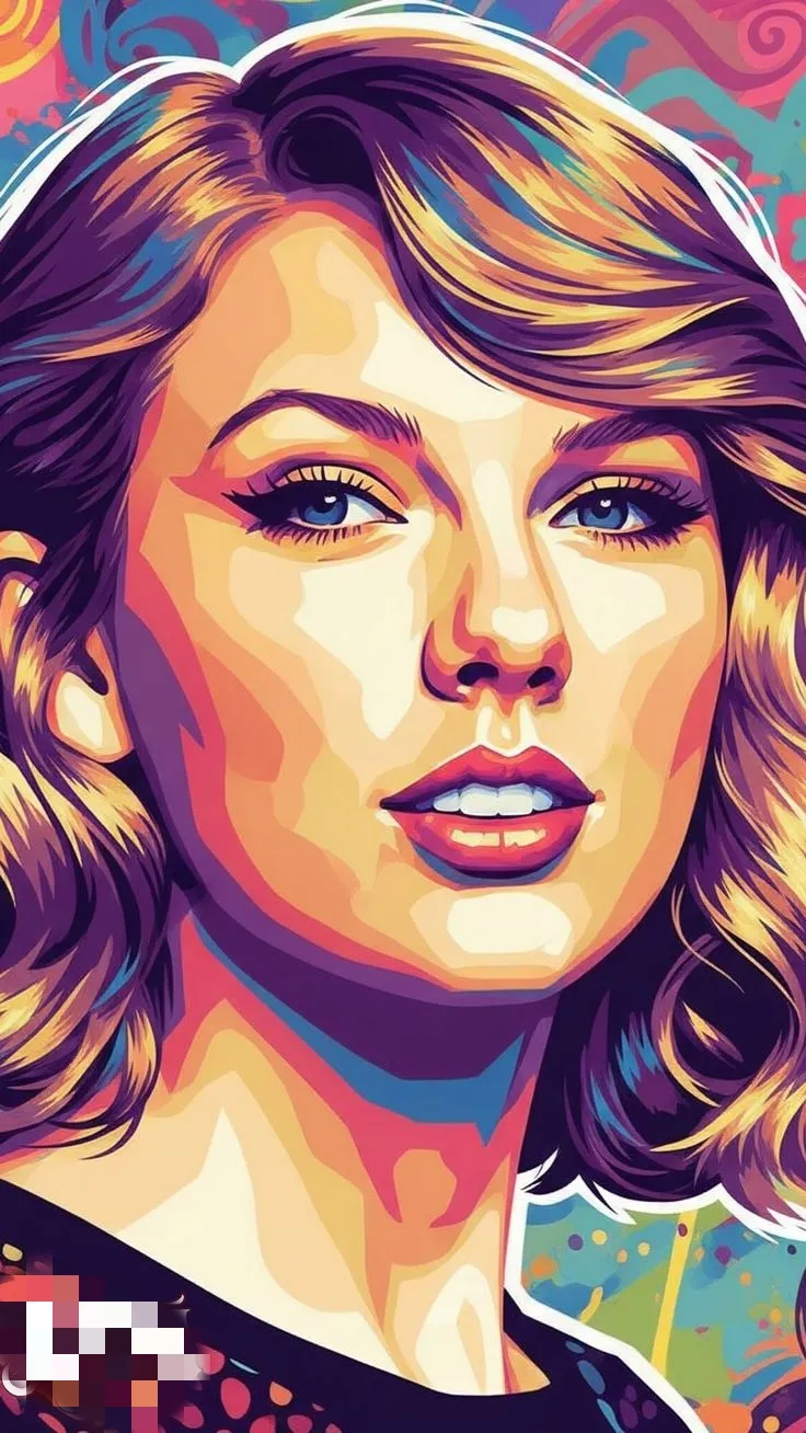 کیت نقاشی تیلور سوئیفت