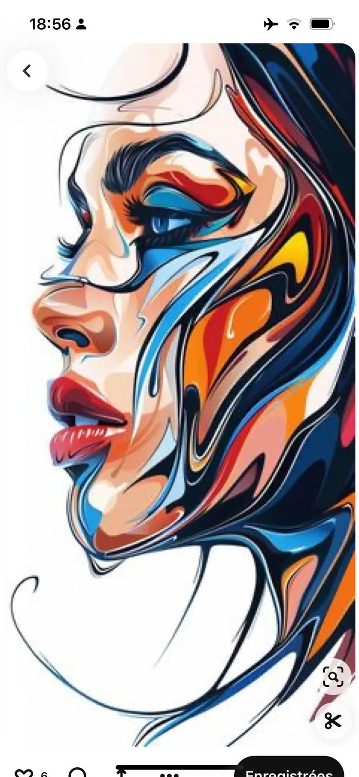 کیت نقاشی حرکت رنگ ها