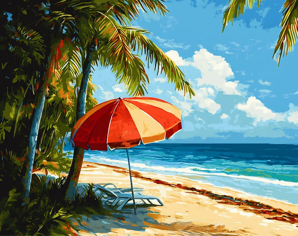 کیت نقاشی استراحت تابستانی