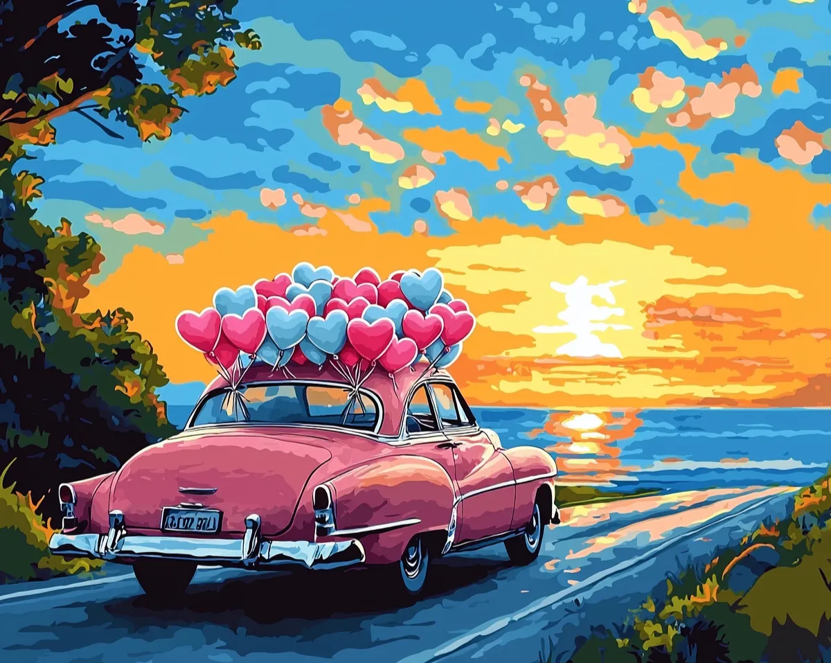 کیت نقاشی مسافر عشق