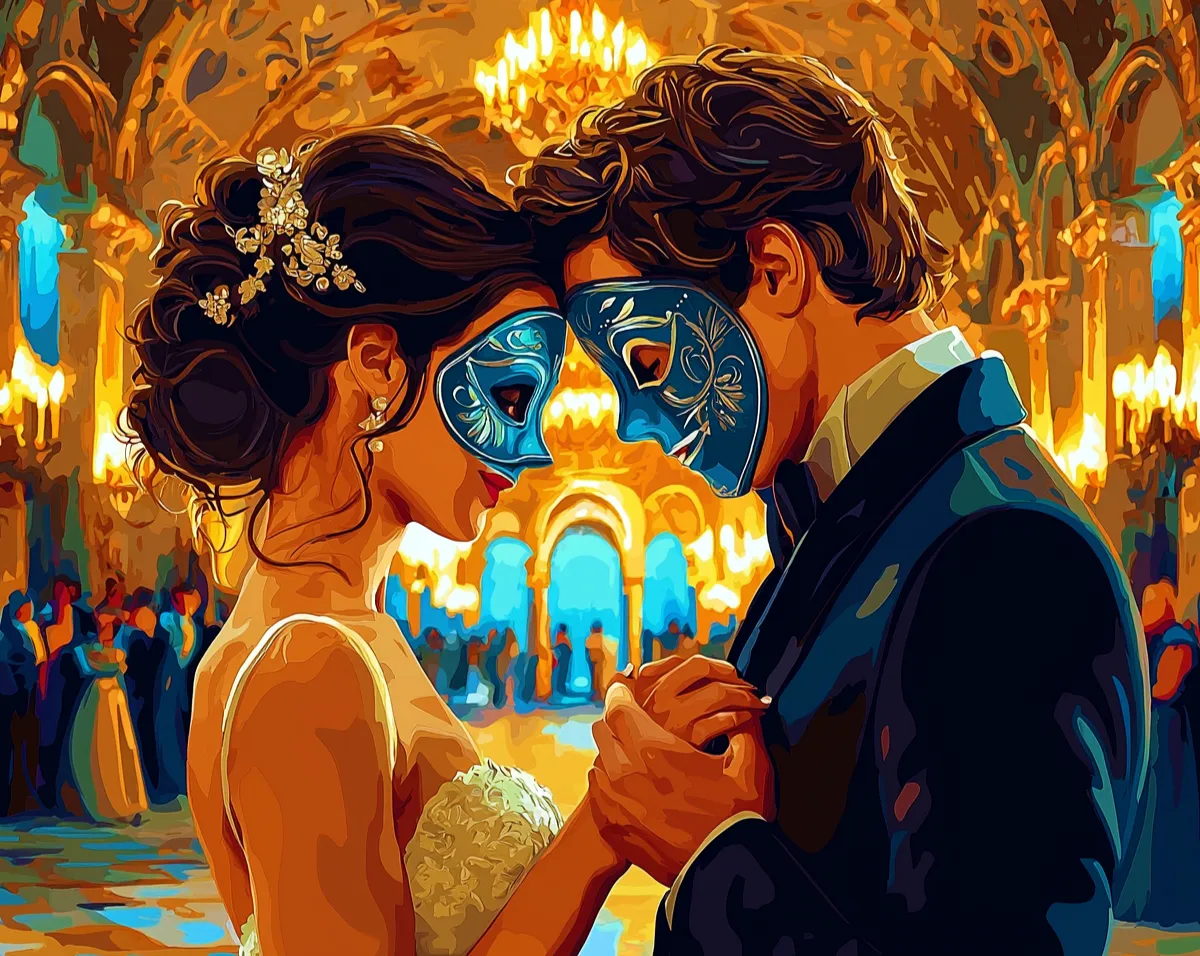 کیت نقاشی  نقاب ونیزی