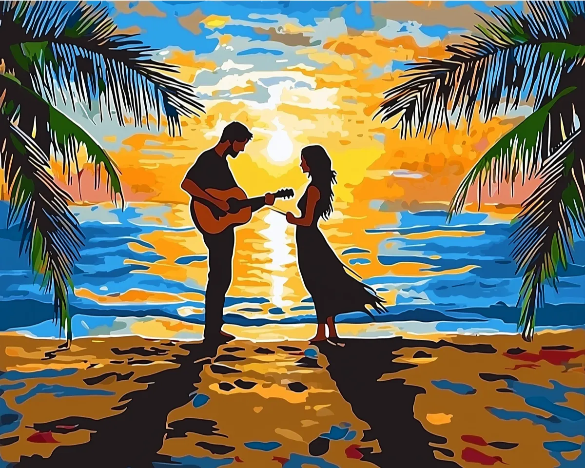 کیت نقاشی سرناد غروب