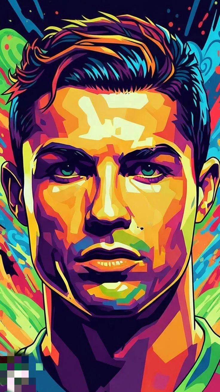 کیت نقاشی سی آر ۷