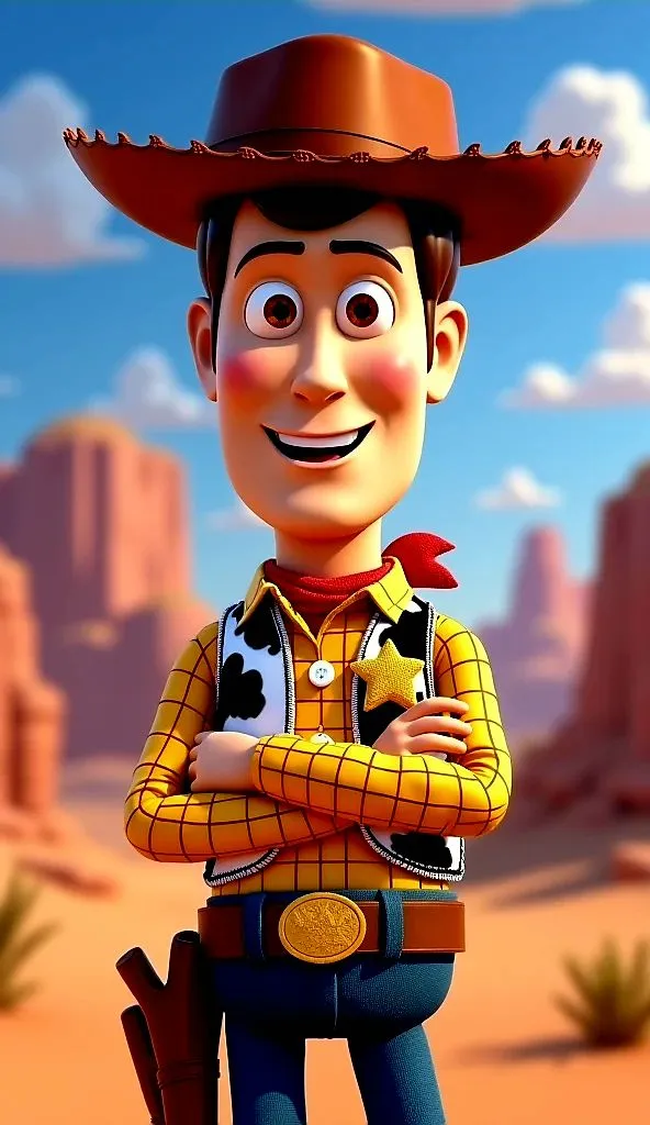 کیت نقاشی وودی کلانتر ستاره دار