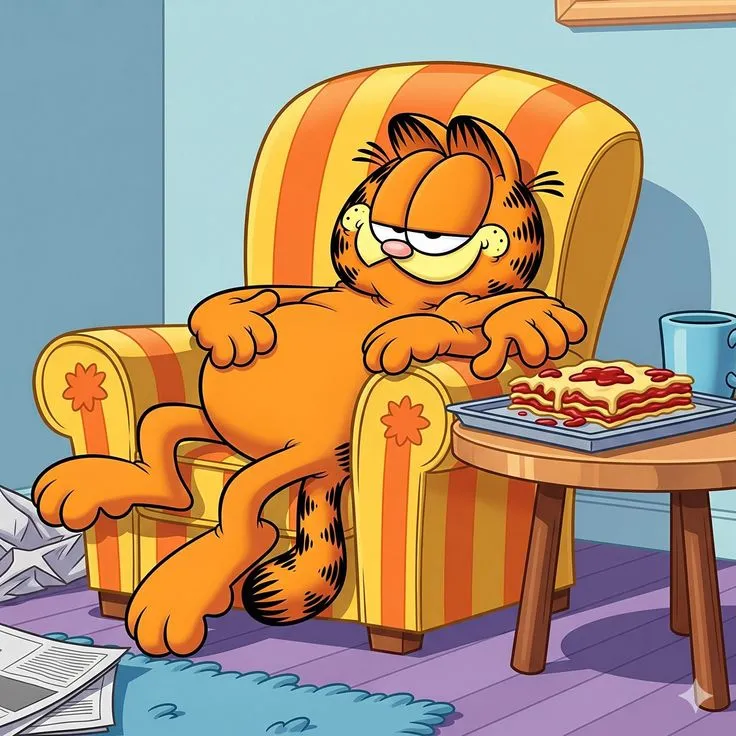 کیت نقاشی لازانیای گارفیلد