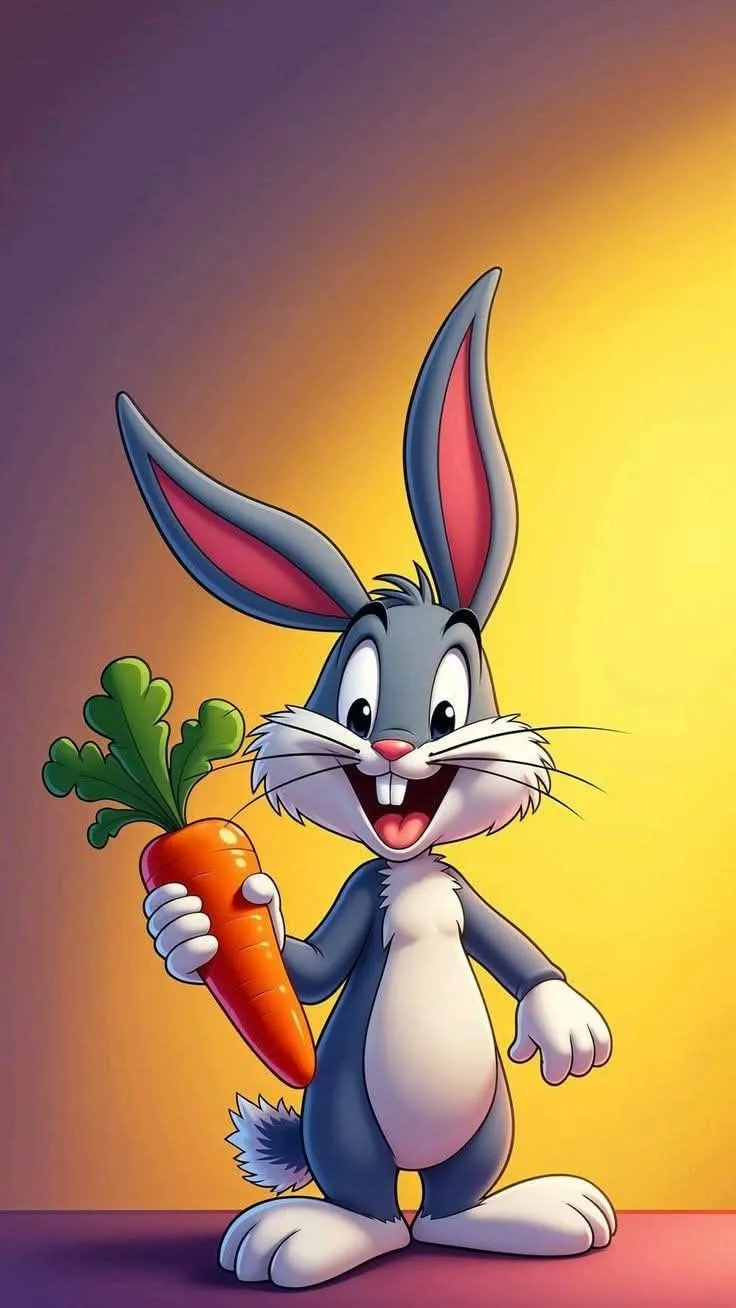 کیت نقاشی باگز بانی با هویج بزرگ