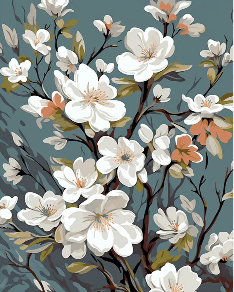 کیت نقاشی بهار مینیمال