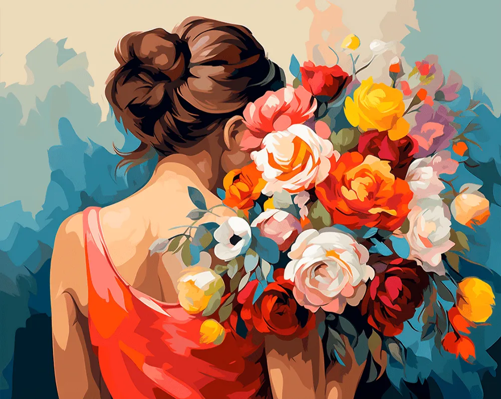 کیت نقاشی بهار بر شانه