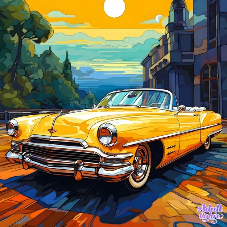 کیت نقاشی کروک‌زرد کلاسیک