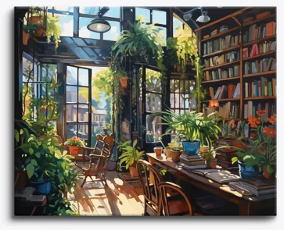 کیت نقاشی اتاق و گل